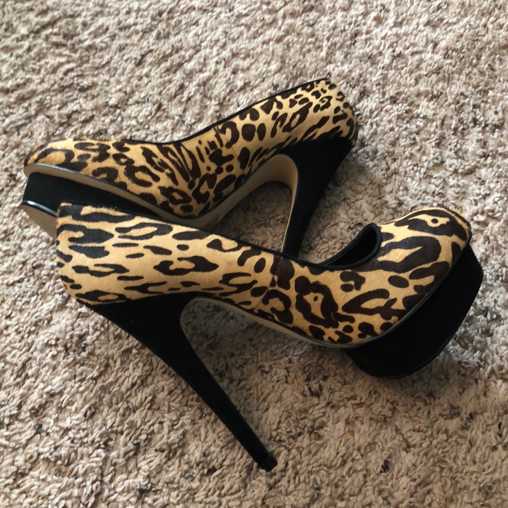 Aldo Leopard Print Shoes